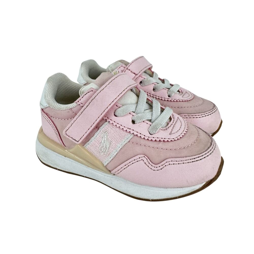 Polo Ralph Lauren Pink Train 89 Sport Sneaker Toddler 6